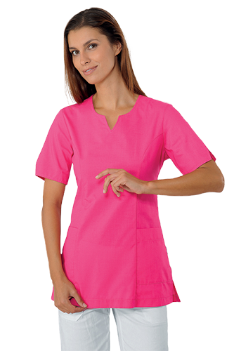 CASACCA DONNA TIFFANY: casacca sanitaria da infermiera ed estetista senza aperture frontali la...